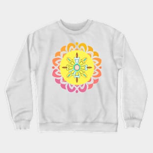 mandala Clamber drawingmandala Flutter stuffed Crewneck Sweatshirt